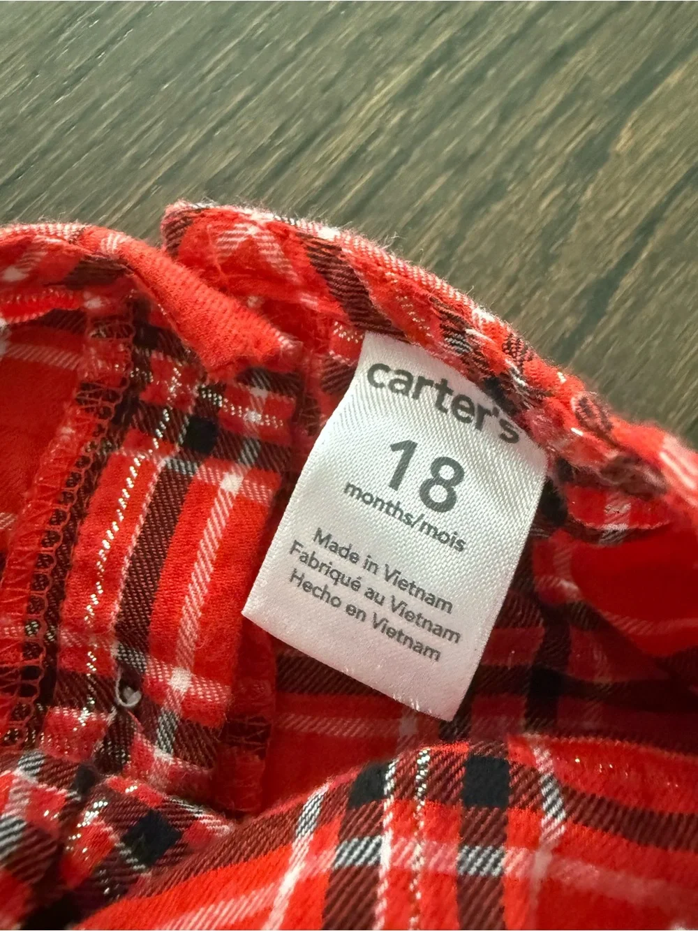 18 Month Carter’s Outfit